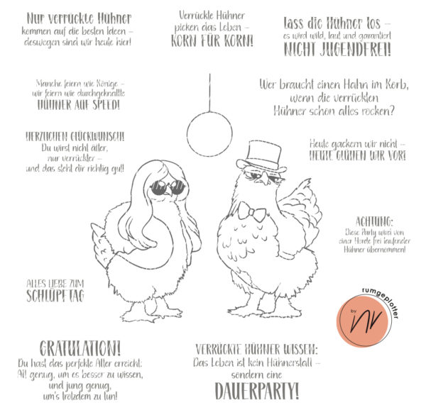 Tag 2- Crazy Chicks