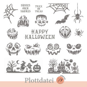 Halloween Silhouetten