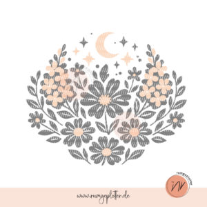 Frühlings-Mandala-Blumen