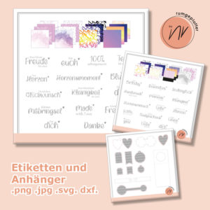 Etiketten und Anhänger